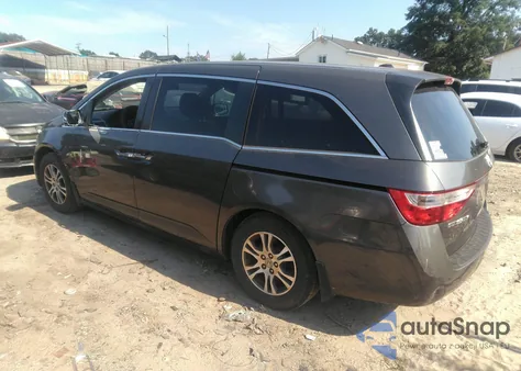 2011 Honda Odyssey Ex-L из США, поврежденный, VIN 5FNRL5H6XBB014559